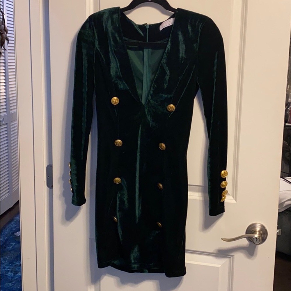 Style delivers green velvet gold